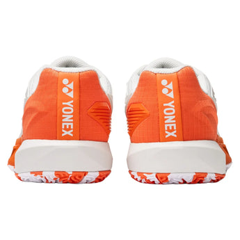 Men's CLAY Court Power Cushion Eclipsion 5 Tennis Shoes Silver and Orange, Yonex, Tennis Express, STE5MCSOR-4