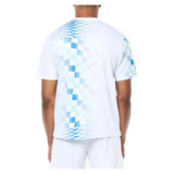 Men's Luca Pique Tennis Top-Apparel-Sergio Tacchini-STS25M51102-S25-White1-Tennis Express