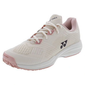 Women's CLAY Court Power Cushion SONICAGE Tennis Shoes Pale Pink,Footwear,Yonex,Pale Pink,5.5,Tennis Express,STSCLCPLcopy