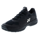 Men's Power Cushion SONICAGE Tennis Shoes Black and Mocha Gray,Footwear,Yonex,Black/Mocha Gray,6,Tennis Express,STSCMABKMGRcopy