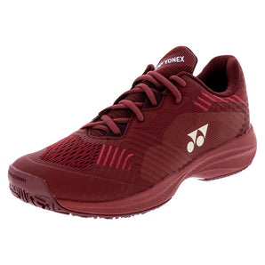 Men's Power Cushion SONICAGE Tennis Shoes Dark Red,Footwear,Yonex,Dark Red,6,Tennis Express,STSCMADR01copy