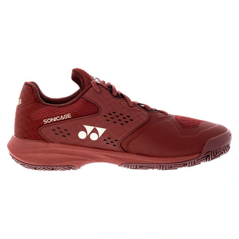 Men's Power Cushion SONICAGE Tennis Shoes Dark Red,Footwear,Yonex,,,Tennis Express,STSCMADR03copy