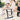 Women's Scalloped Tennis Tote Navy-Bags-Ame and Lulu-STT-S25-1-Tennis Express