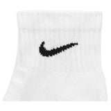 Unisex Everyday Training Ankle Socks White and Black-Socks-Nike-SX7669-100_2-3-[Sku]-Tennis Express