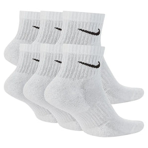 Unisex Everyday Training Ankle Socks White and Black-Socks-Nike-SX7669-100_4-2-[Sku]-Tennis Express