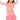 Girls' Lightweight Rib Tennis Tank Flamingo-Apparel-Lucky In Love-T213-670F22-Tennis Express