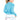Girl's Mandarin Collar Tennis Long Sleeve Ocean-Apparel-Lucky In Love-T242-410b-1-Tennis Express