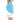 Girl's Mandarin Collar Tennis Long Sleeve Ocean-Apparel-Lucky In Love-T242-410b-2-Tennis Express