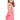 Girls' Summer Glow Short Sleeve Tennis Top Pink-Apparel-Lucky In Love-T254-P99648F22-1-Tennis Express