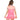 Girls' Summer Glow Short Sleeve Tennis Top Pink-Apparel-Lucky In Love-T254-P99648F22-2-Tennis Express