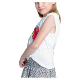 Girls' Retro Doodles Tennis Tank Multicolor-Apparel-Lucky In Love-T261-96B955U25-1-Tennis Express