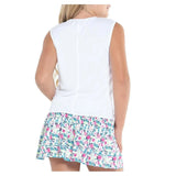 Girls' You Grow Girl Tennis Tank Multi-Apparel-Lucky In Love-T261-Q23955-3-Tennis Express