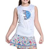 Girls' Got The Feeling Tennis Tank Multicolor-Apparel-Lucky In Love-T261-Z97955H24-Tennis Express