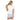 Girl's Blossom Tennis Short Sleeve White-Apparel-Lucky In Love-T267-R16110-3-Tennis Express