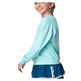 Girls' Hype Long Sleeve Tennis Top Capri-Apparel-Lucky In Love-T268-436H25-1-Tennis Express