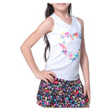 Girls' Thumbprint Hearts Tennis Tanks Mulberry-Apparel-Lucky In Love-T277-57E955F25-2-Tennis Express