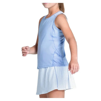 Girls' Shimmer Tennis Tank Baby Lavender-Apparel-Lucky In Love-T298-580U25-1-Tennis Express
