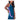 Girls' Chroma Stripe Tennis Tank Navy-Apparel-Lucky In Love-T307-400F25-1-Tennis Express