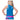 Girls' Volley Tennis Tank Electric Blue-Apparel-Lucky In Love-T308-440F25-2-Tennis Express