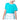 Girls' Fab Short Sleeve Tennis Top Aquamarine-Apparel-Lucky In Love-T309-416H25-669582Tennis Express