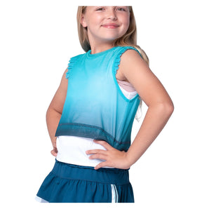 Girls' In It To Win It Tennis Tank Aquamarine-Apparel-Lucky In Love-T311-36E416H25-1-Tennis Express