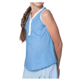 Girls' Linen Play Henley Tennis Tank Periwinkle-Apparel-Lucky In Love-T312-95C432F25-6_5e22a6bf-cb0a-4793-96a5-4717a5245e2b-Tennis Express