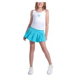 Girls' Starlane Tennis Tank White,Apparel,Lucky In Love,,,Tennis Express,T317-39G110-6
