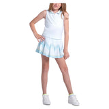 Girls' Lanes Of Fun Polo Tennis Tank White,Apparel,Lucky In Love,,,Tennis Express,T319-40G110-5