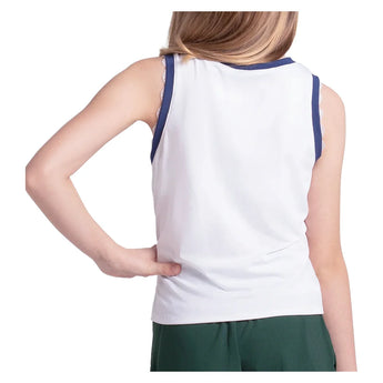 Girls' Ace Of Lace Tennis Tank, Lucky In Love, Tennis Express, T328-F26-1