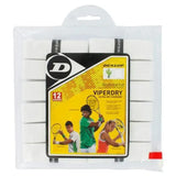 Viperdry White 12 Pack Ultra Dry Tennis Overgrip-Accessories-Dunlop-T613211-Tennis Express