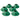 Tennis Training Cones 6 Pack Green-Training Equipment-Dunlop-T622202-1-Tennis Express