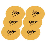 On-Court Tennis Spot Targets 6 Pack Yellow-Training Equipment-Dunlop-T622204-11-Tennis Express