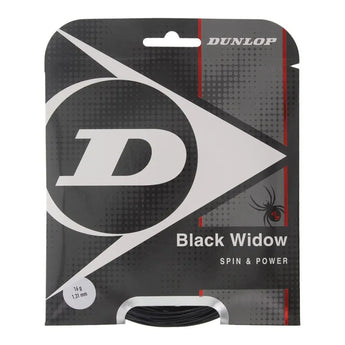Black Widow Tennis String-Strings-Dunlop-T6246-SET-16g-Tennis Express