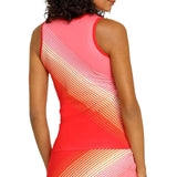 Women's Joely Tennis Tank Radiant Stripe-Apparel-Tail-TA2964-V658S25-1-Tennis Express