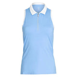 Women's Camy Quarter Zip Tennis Tank Ocean Breeze-Apparel-Tail-TA3188-1699F25-Tennis Express