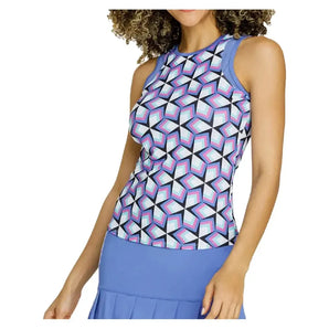 Women's Orlando Tennis Tank Crystal Prism-Apparel-Tail-TB3091-V698-Tennis Express