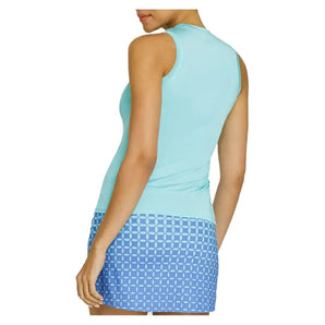 Women's Yolie Tennis Tank Aqua Sky-Apparel-Tail-TB3155-2908S25-1-Tennis Express