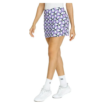 Women's Nyela 14.5 Inch Tennis Skort Crystal Prism-Apparel-Tail-TB6271-V698S25-1-Tennis Express
