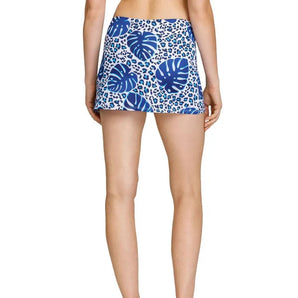 Women's Indra 13.5 Inch Tennis Skort Leo Palm-Apparel-Tail-TC6164-T576-1-Tennis Express