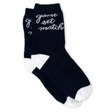 Women's Tennis Crew Socks-Socks-Ame and Lulu-TCS-S25-GSM-Tennis Express