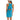 Women's Draped Back Performance Tennis Dress-Apparel-Thrive Societe-TD9010882_CARRIBEAN_B-Tennis Express