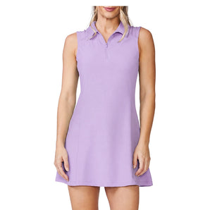 Women's Active Dress with Collar Violet Flame,Apparel,Thrive Societe,Violet Flame,XS,Tennis Express,TD9054416VF