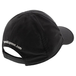 Unisex Featherlight Tennis Cap Black-Apparel-Tennis Express-TECAPBLK-1-Tennis Express