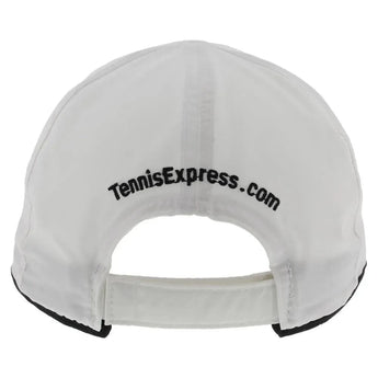 Unisex Featherlight Tennis Cap in White-Apparel-TENNIS EXPRESS-TECAPWH-3-Tennis Express