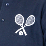 Women's The Tennis Jacket Navy, CourtLife, Tennis Express, TEN-JAC-NAF26-3