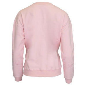 Women's The Sleeves Tennis Sweatshirt Pink-Apparel-CourtLife-TEN-RAC-PINK-F24-1-Tennis Express