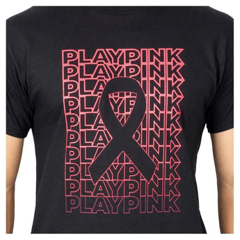 Women's Play Pink Tennis Tee Black (Size Small)-Apparel-TENNIS EXPRESS-TEPLAYPINK-uni-6-Tennis Express