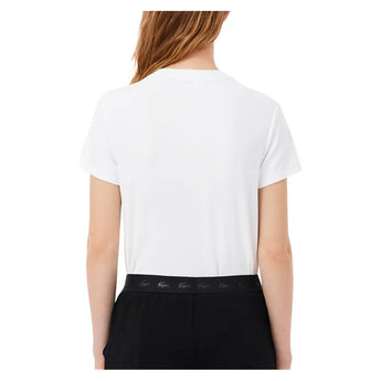 Women's Essentials Tennis T-Shirt-Apparel-Lacoste-TF0188-001-4-Tennis Express