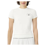 Women's Heritage Tennis Tee Flour, Lacoste, Tennis Express, TF6801-70VF26-1