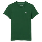 Women's Core Performance Tennis Tee Green-Apparel-Lacoste-TF9246-132-3-Tennis Express